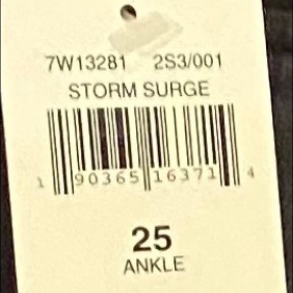 Lucky Brand Brooke Jeans - Grey Mid-rise Sz 0/25 NWT - Picture 4 of 4